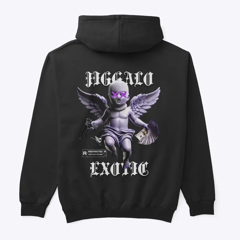 Jiggalo Exotic Angel Hoodie